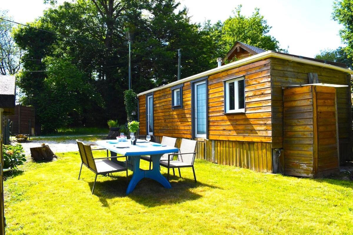 Le Mobil Home Du Bois Du Buc Saint-Julien-de-la-Liegue Extérieur photo